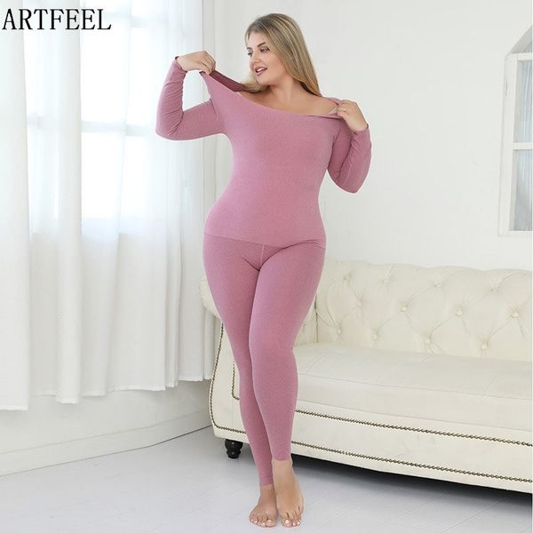 ROPA Termica Mujer Plus Размер 5XL Тепловый Топ Женщины Зимнее Белье Тепловые Тепловые Топ Камиссетас Termicas Segunda Pele Feminina 201027