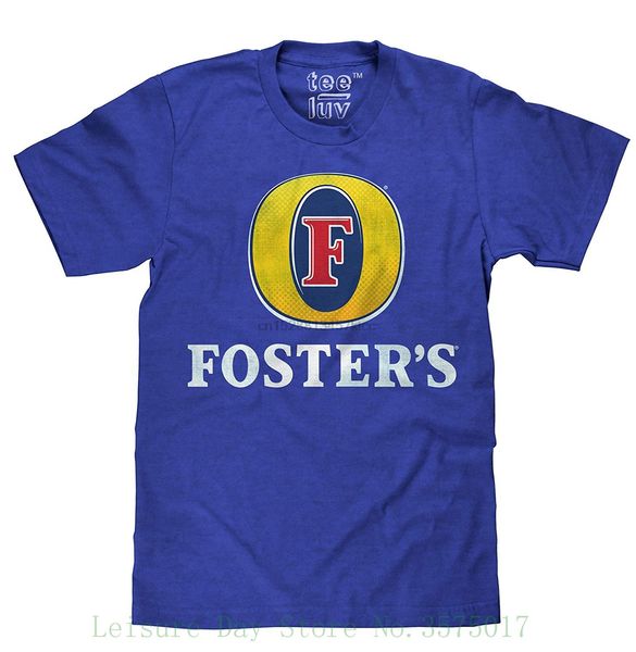 

foster lager t-shirt - licensed foster logo beer shirt t shirts brand clothing tees sport hooded sweatshirt hoodie