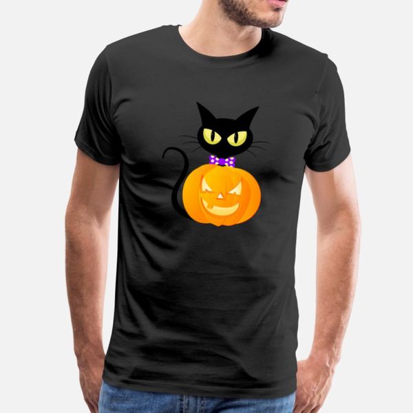 

pumpkin and black halloween cat designers graphic t shirt comic popular plus size tracksuit hoodie sweatshirt