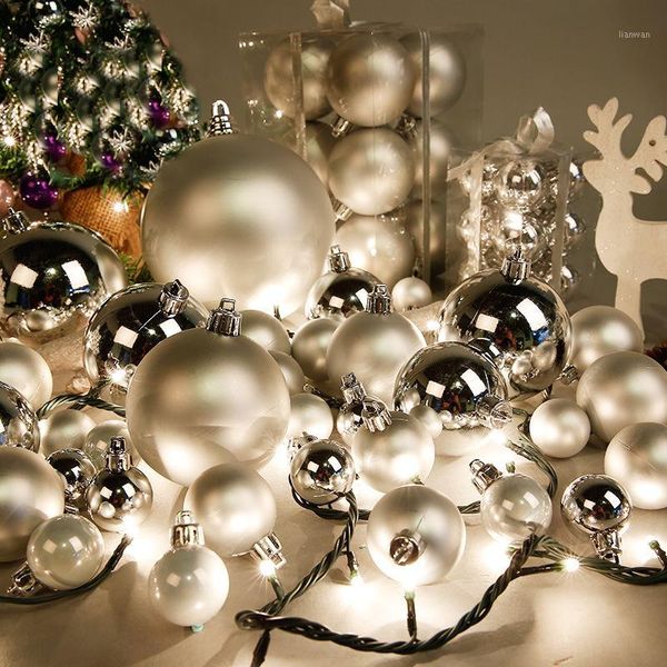 

12pcs/lot 3cm christmas tree decor ball xmas party hanging ball ornament home decorations christmas1