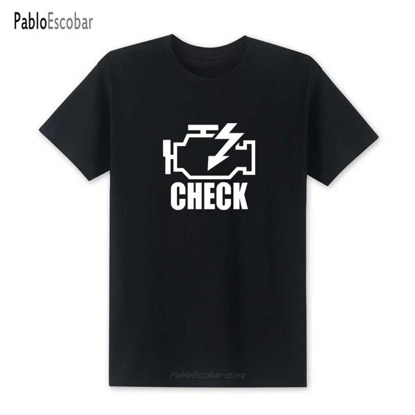 

shubuzhi fashion check engine light men new summer short sleeve cotton mechanic auto repair hoodie designers t shirts sweatshirt