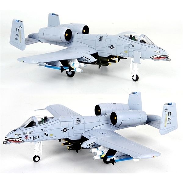 

jason tutu aircraft plane model 1/100 scale fairchild republic a-10 thunderbolt airplane alloy model diecast 1:100 metal planes y200428