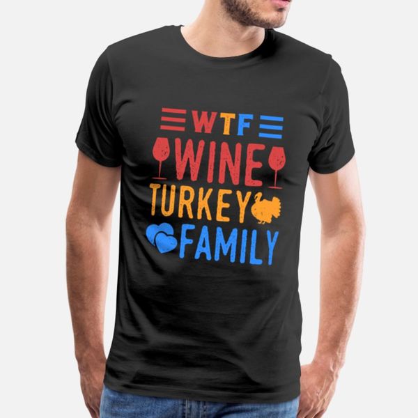 

wtf wine turkey family t shirt crewneck breathable vintage tracksuit hoodie sweatshirt