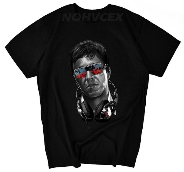 

famous movie scarface t shirts men tony montana t-shirt short sleeve o neck sport hooded sweatshirt hoodie