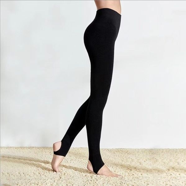 

max's fall and winter upper body heat with velvet inside soft versatile plus size leggings for women leggins high ing, Black