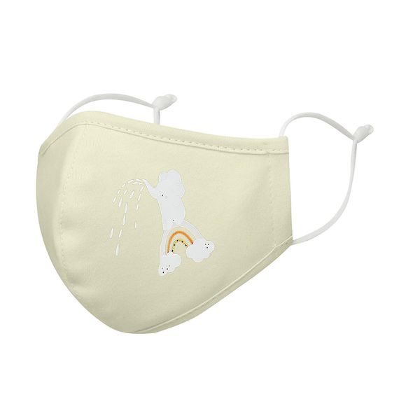 

kids fabric mask fashion mascarillas para nios headband bandana mondkapjes wasbaar mouth mask with design masques lavables wmtrkr yyysports, Black