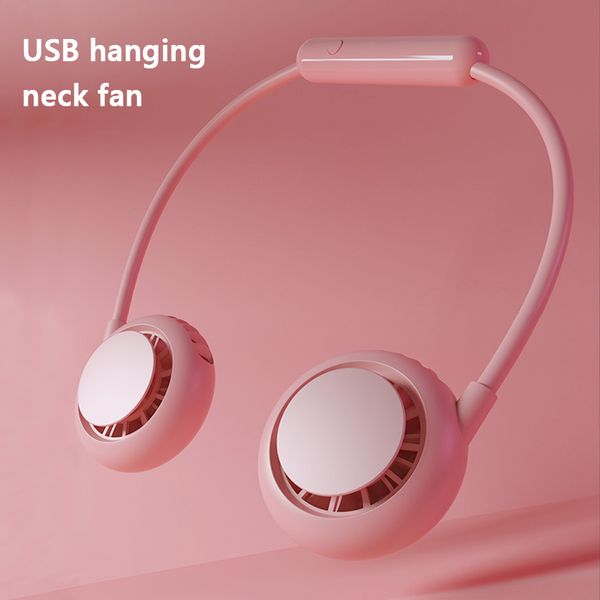 

2020 mini usb portable fan neck with rechargeable battery ultra quiet wind wearable fan handheld air cooler conditioner for room perfections