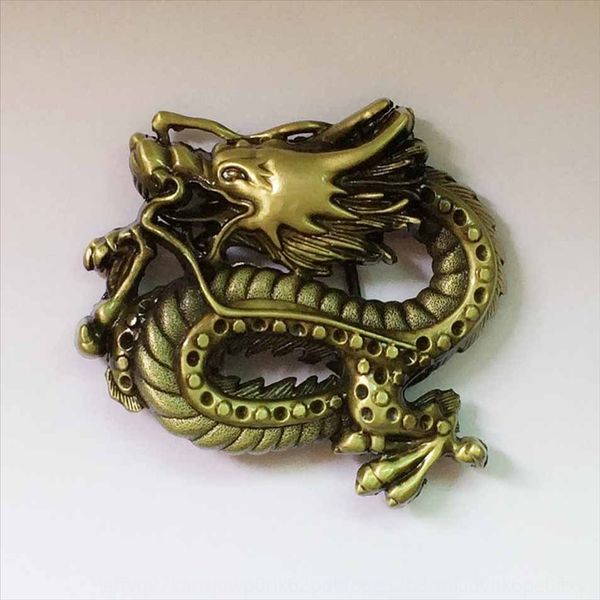 

wuene new dragon head alloy animal new dragon belt head alloy beltanimal belt, Slivery;black