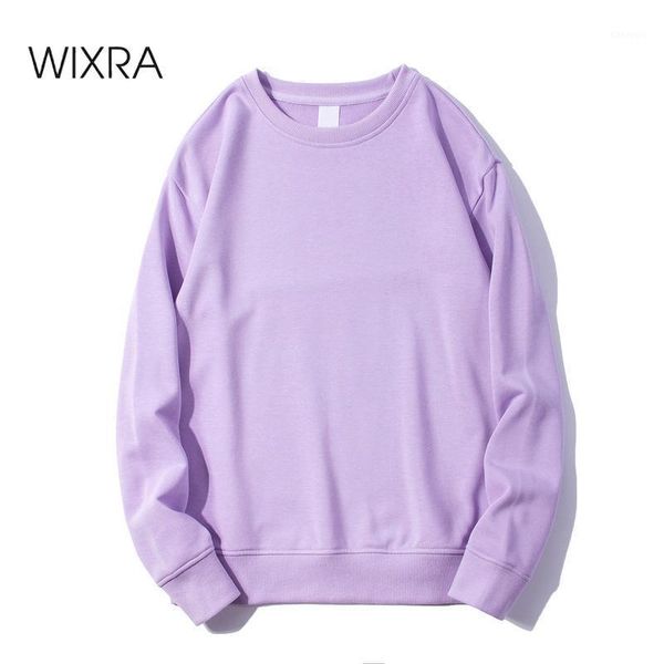 

wixra sweatshirts womens solid basic o-neck ladies long sleeve casual new fashion pullovers autumn plus size1, Black