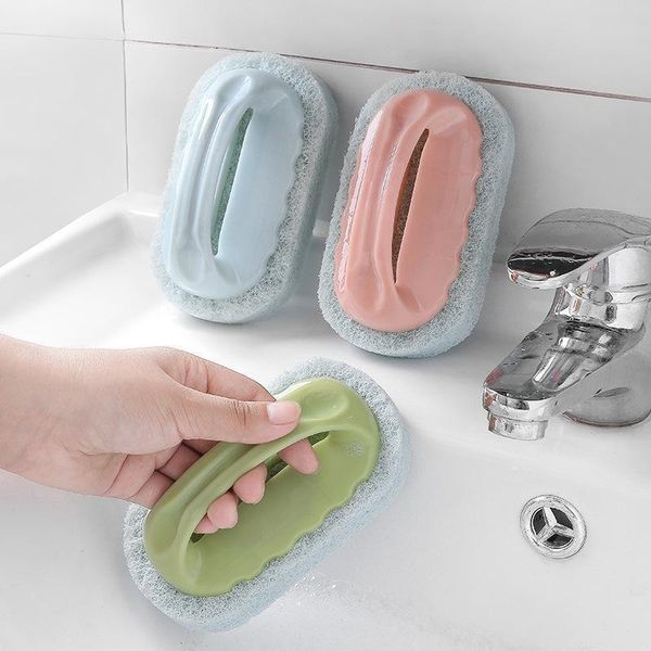

bathroom with handle bath brush thick sponge brush pot brush kitchen bathroom tile cleaning bathroom with h jllipj