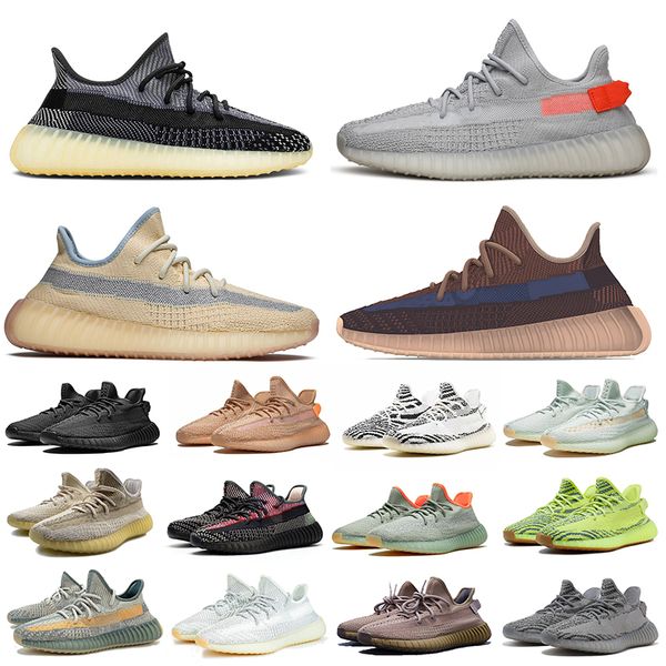 

2020 wholeslae yecher fade kanye west women mens running shoes asriel israfil tail light linen yecheil yeshaya cinder sneakers