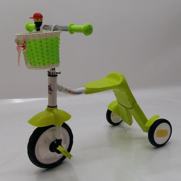 

multifunctional 2 in 1 children scooter tricycle metal kids ride on car toys for children boys three wheels tricycle sccoter