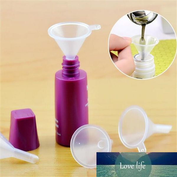 10 pz piccola plastica per bottiglia diffusore di profumo mini imbuti per olio liquido laboratori cucina accessori da cucina strumento ausiliario di imballaggio