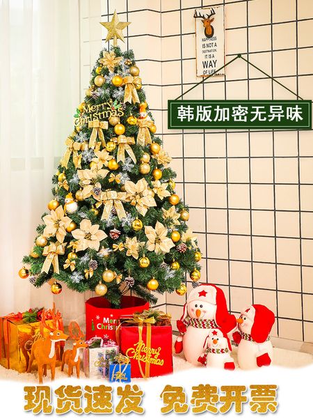 

christmas tree package large household decoration ins net red encryption 1.5m / 1.8m luxury suit