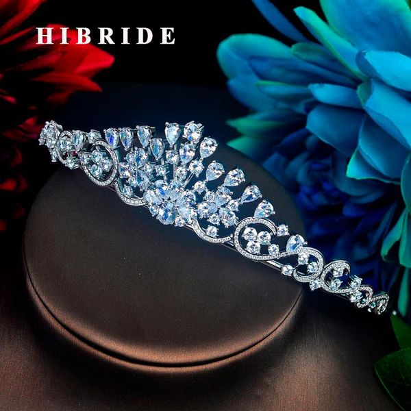 

hibride headband princess prom crown inlay rhinestone crystal tiara comb wedding hair accessories fashion headband jewelry c-88, Golden;silver