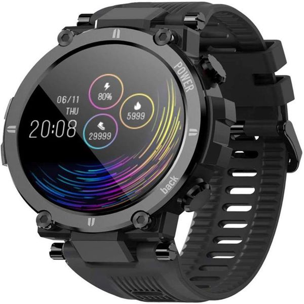 

new d13 touch round screen watch smart bracelet movement meter step heart rate msage push ip68 wate