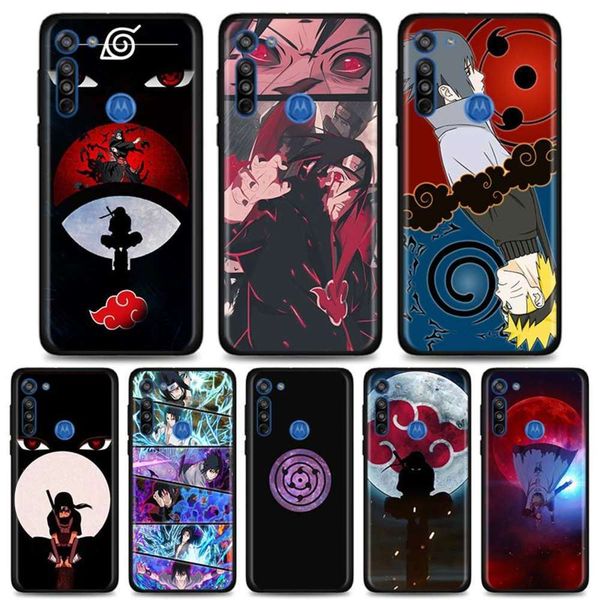

1dwanimation naruto itachi assists motorola motorcycle g8 g9 plus g merge e6s e7 plus mobile phone case