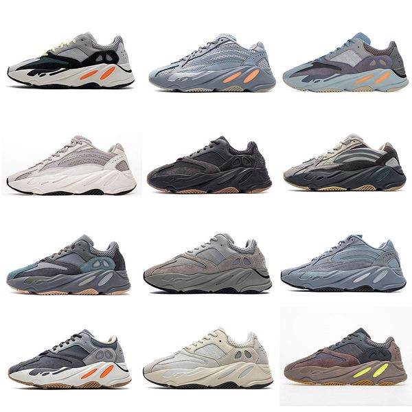 

2021 static reflective 700 v2 running shoes for men inertia tephra solid grey utility black men women sport trainer eur 36-45