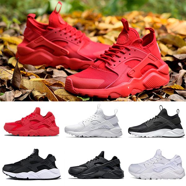 

2019 huarache run ultra running shoes for men women triple black white red breathable mens tn trainer fashion runner sports sneakers