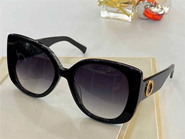 

4387 new high-end fashion ladies sunglasses charming cat eyes made of plate full frame sunglasses uv-400 outdoor box, White;black
