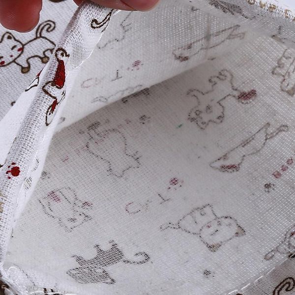 

1 cute cat small cloth bag dormitory debris storage bag underwear storage1