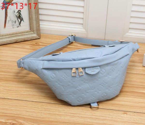 

2021 designer women waist bag belt bag designer fashion men waist pack pouch pu leather waist bags, Black;red