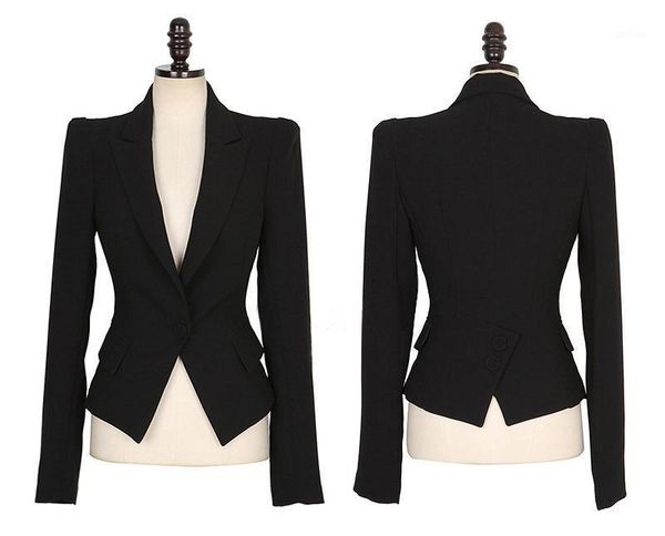 

women's suits & blazers 2021 small suit style genuine procurement service slit wear slimming fashion jacket1, White;black