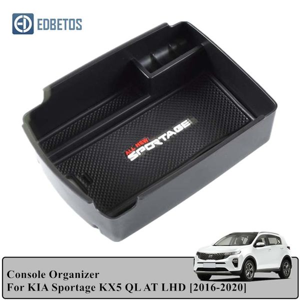 

armrest storage box for kia sportage kx5 ql at lhd 2020 2020 - center console organzier stowing tidying storage holder tray