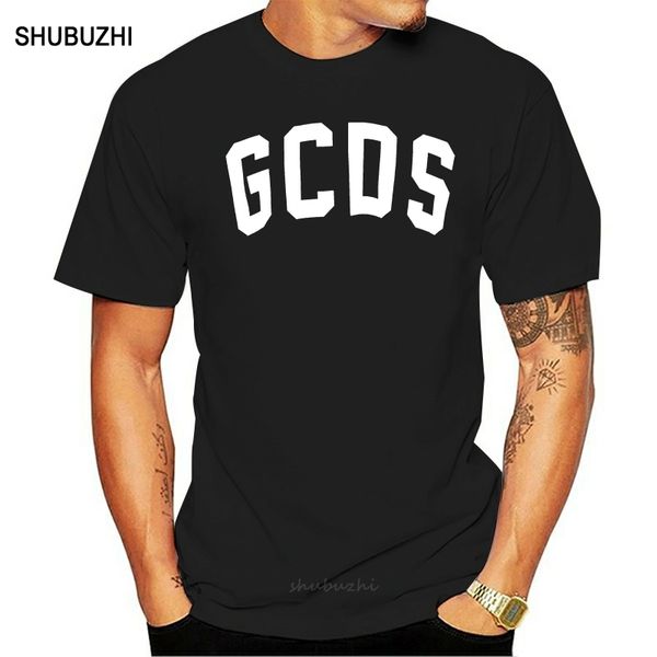 

brand logo gcds glow t-shirt mens short sleeve black sport hooded sweatshirt hoodie