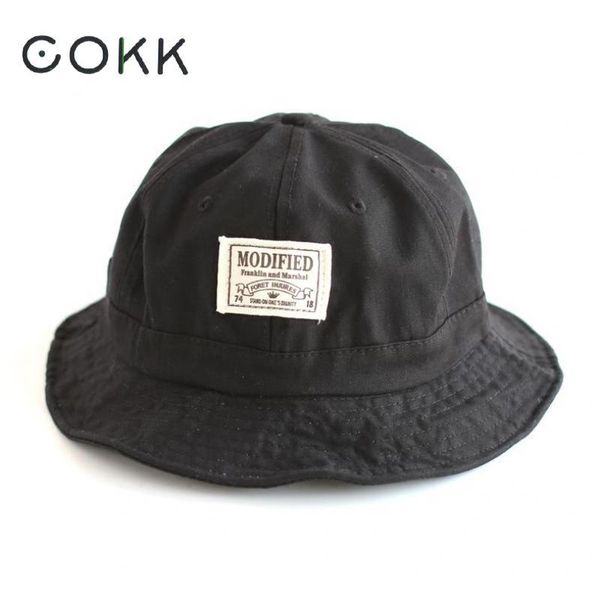 

cokk bucket hat hip hop bob bucket hats for men and women chapeau bonnet femme hat summer sun cap fishing swy bbyver, Blue;gray