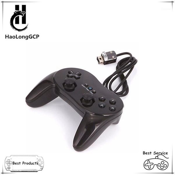 

two pieces dual analog wired game controller pro for wii remote second generation game controller gamepad for wii1