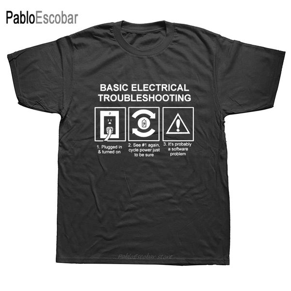 

дизайнеры балахона новизна basic electrical engineer мужских короткие рукава крупногабаритных streetwear hip hop печатного тиса футболки тол