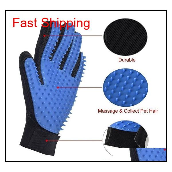 

pet cleaning brush dog comb rubber/tpe glove bath mitt pet dog cat mas hair r qylewv wphome