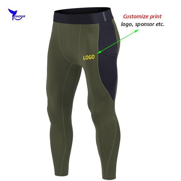 

customize summer breathable mesh compression running tights quick dry stretch gym fitness sports pants sportswear leggings, Black;blue