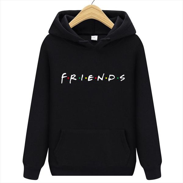 

fashion printed hoodies women men long sleeve hooded sweatshirts 2021 casual trendy streetwear hoodies, Black