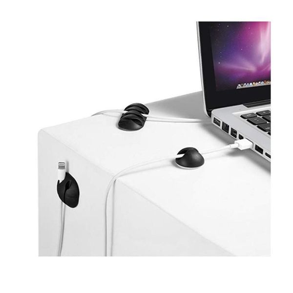 

2020 new arrival cable winder management earphone cable organizer wire storage sil charger holder clips cabl jllgts