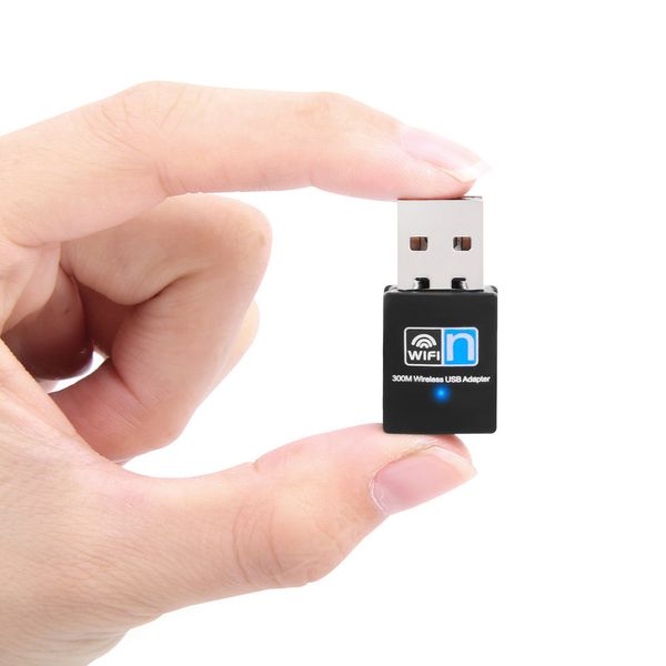 Mini 300M USB 2.0 RTL8192 Wifi Dongle WiFi Adaptör Kablosuz Adaptör Ağ Kartı 802.11 n / g / Wif LAN Adaptörü b