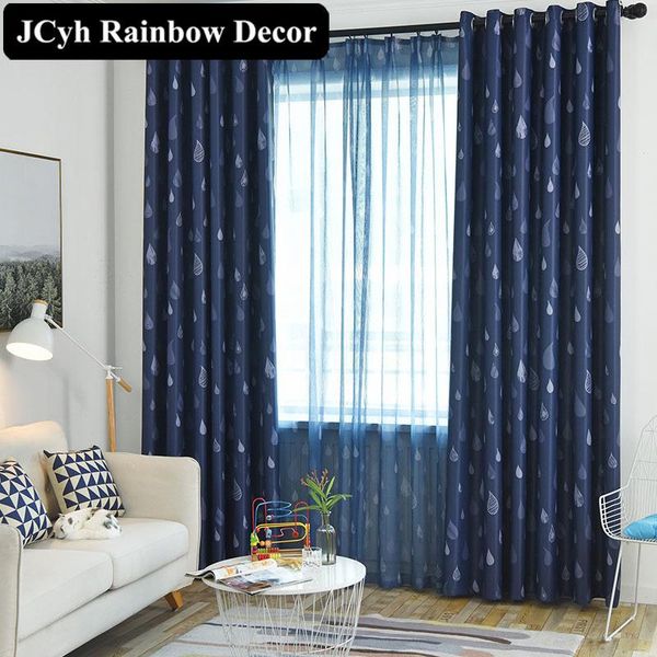 

85% modern blackout window curtains for living room home decoration bedroom curtains for window treatment blinds fabric cortina