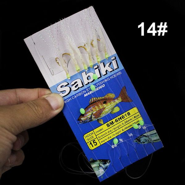 

6шт / комплект рыбайки для поворотных буровых установок bait jigs рыболовная рыбалка светящаяся золота, покрытая позолоченным строковым крюк