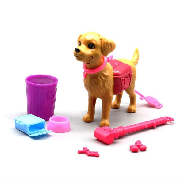 

children's plush toy pet toys dogs children's companion toys suitable for children over 3 years old will eat bone simulation wmtas