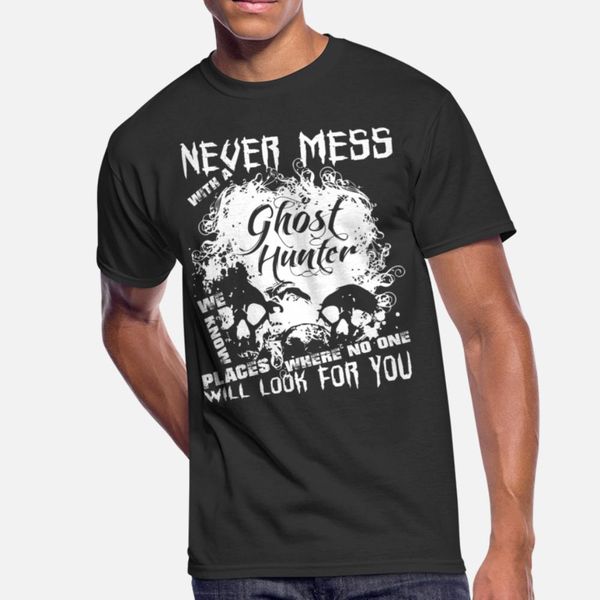 

nevermess with a ghost hunter shirt, hunter shirt designers graphic t shirt classic breathable tracksuit hoodie sweatshirt
