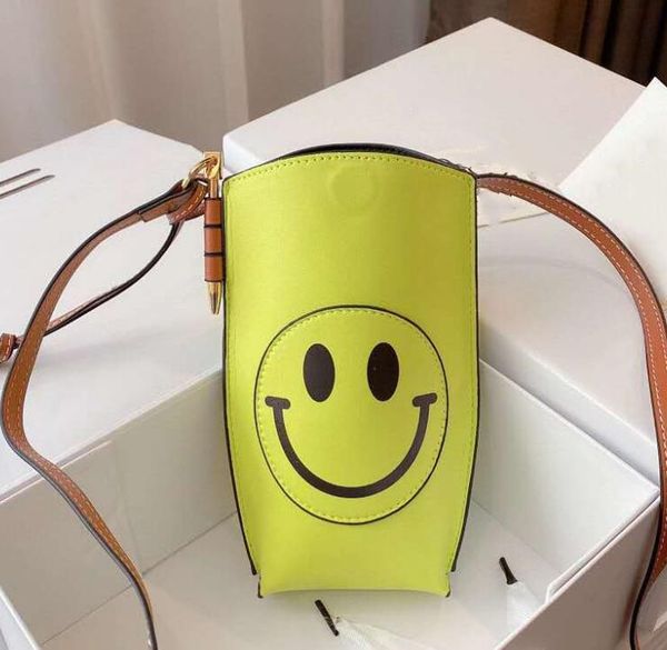 

designer handbags purses mini phone bag women crossbody bag girl smile shoulder bags lipstick bags