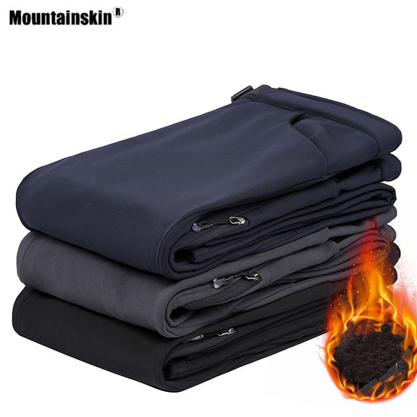 

alpine winter male hiking outdoor sports pants thick step fishing camping climbing wind cutting pants hot, Gray;blue