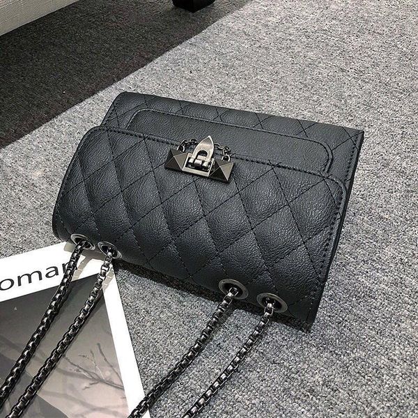 

handbags women pattern metal chain messenger bags women pu leather shoulder crossbody bag female purse big internal capacity