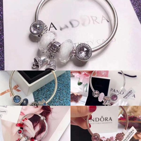 

panjia sterling silver s925 bracelet women silver bracelet beads loose beads outlets thailand direct mail yk5dh, Golden;silver