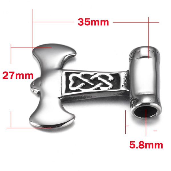 

2 шт. нержавеющая сталь якорь ax подвеска мужской diy викинг череп ювелирные изготовления приготовления аксессуары ожерелье подвески части w, Bronze;silver