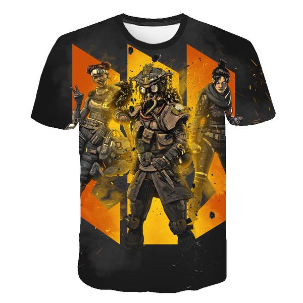 

3d apex legends summer cool apex legends breathable hero 3d print shirts humor comics horror men clothing