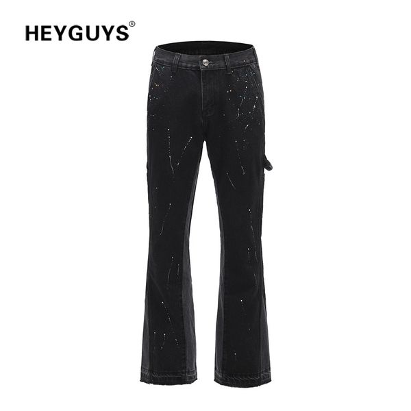 

heyguys fashon fitness long pants men casual sweatpants baggy jogger trousers fashion fitted bottoms streetwear hiphop 201126, Black
