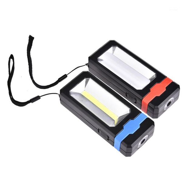 

portable lanterns laideyi 2 modes cob torch usb rechargeable led solar work light mini lanterna lamp for outdoor camping light1