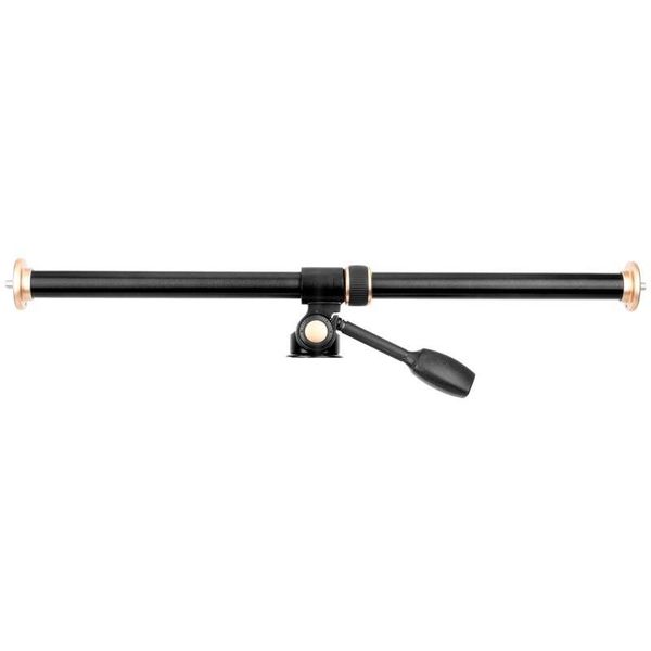 

61cm/24inch tripod boom cross extension arm horizontal rod camera mount rotatable center column pgraphy accessory